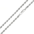 Italian 925 Silver Rope Links