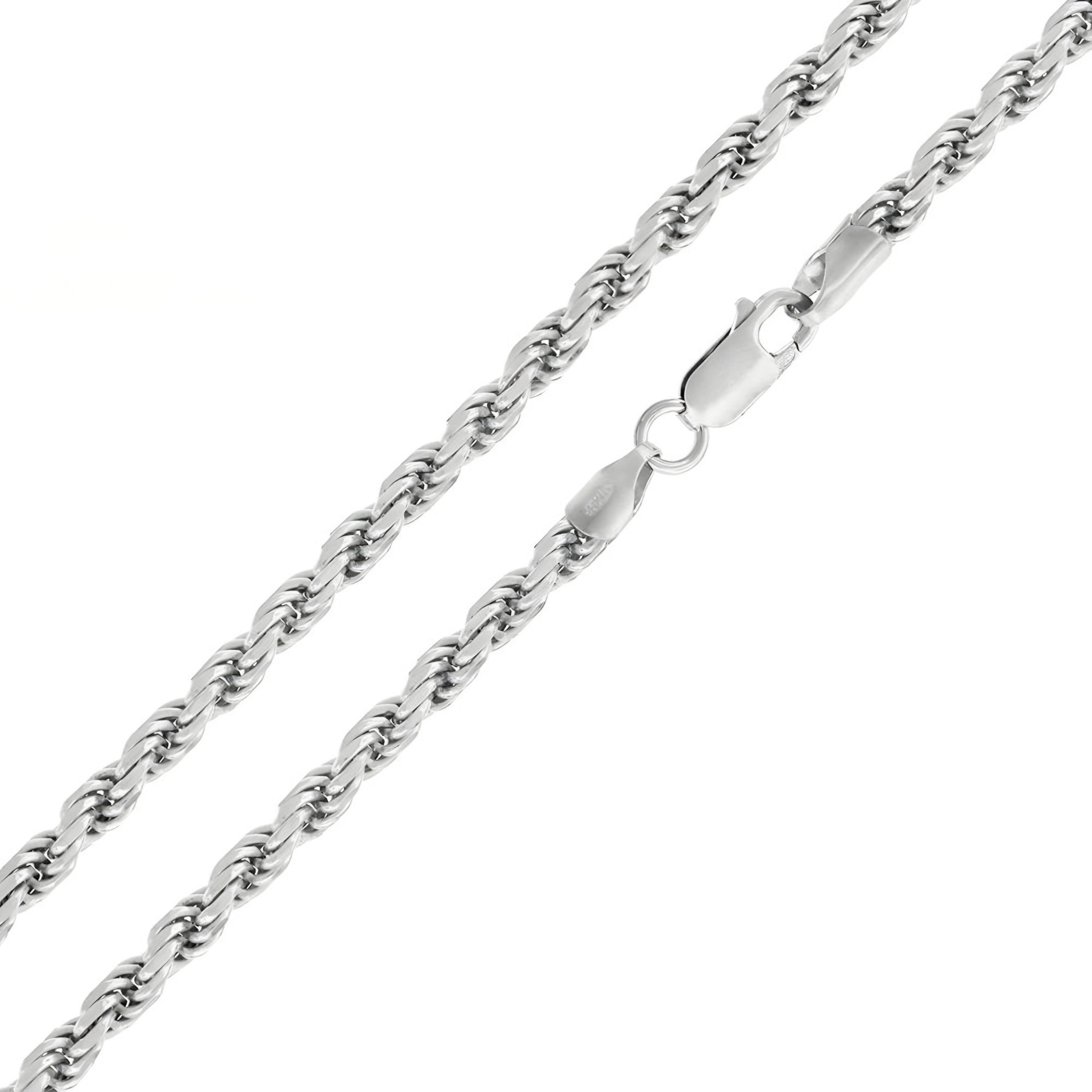 Italian 925 Silver Rope Links