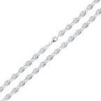 Gucci Puff Italian 925 Silver Chain/Bracelet