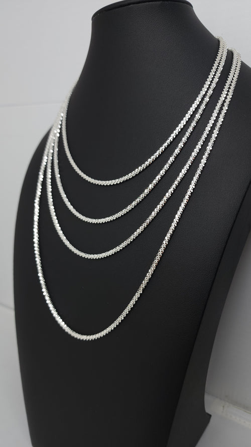 Italian 925 Silver Roc Links