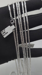 Italian 925 Silver Roc Links